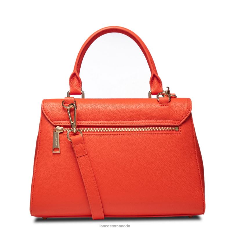 Women Handbag Foulonne Milano 4J6H3339 Bag Orange Lancaster Paris