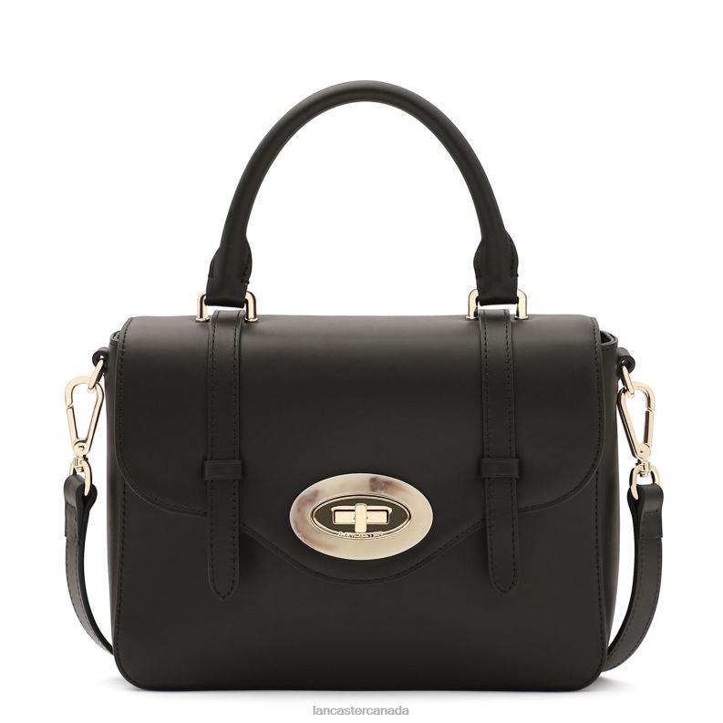 Women Handbag Marble Touch 4J6H4246 Bag Noir Lancaster Paris