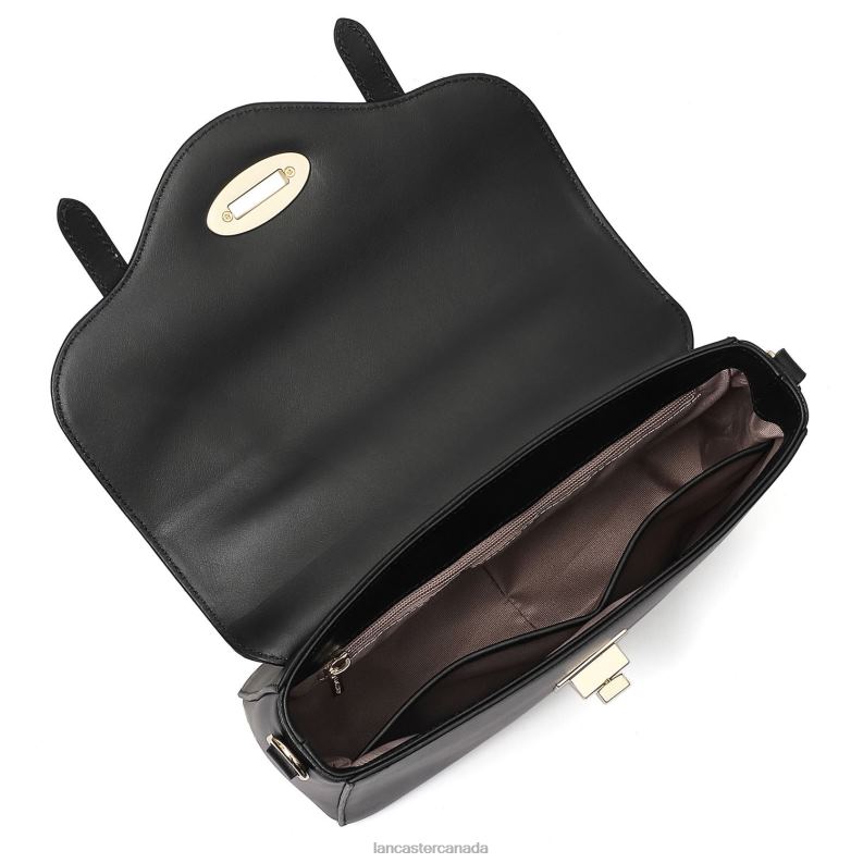 Women Handbag Marble Touch 4J6H4246 Bag Noir Lancaster Paris