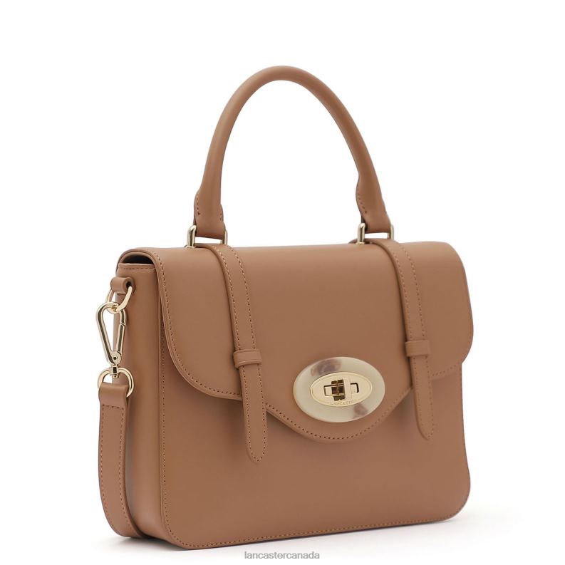 Women Handbag Marble Touch 4J6H4247 Bag Camel Lancaster Paris