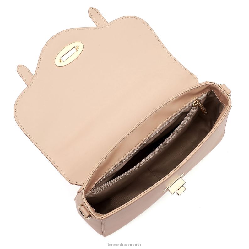 Women Handbag Marble Touch 4J6H4252 Bag Nude Lancaster Paris