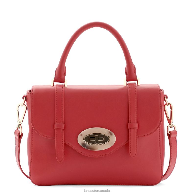 Women Handbag Marble Touch 4J6H4253 Bag Vermillon Lancaster Paris