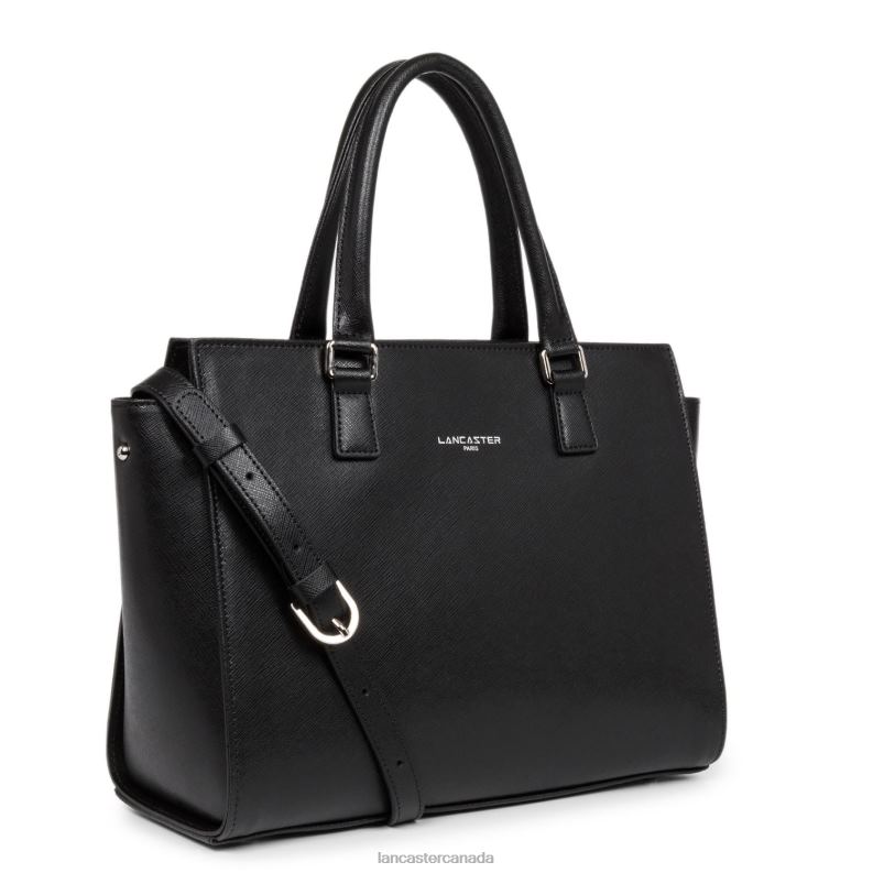 Women Handbag Saffiano Intemporel 4J6H3159 Bag Noir Lancaster Paris