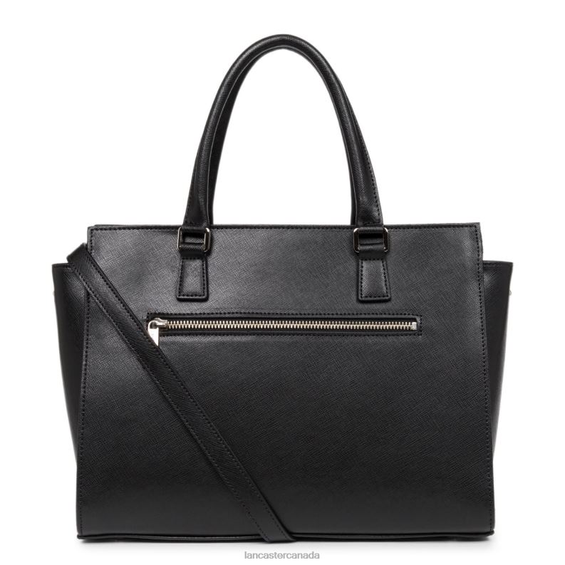 Women Handbag Saffiano Intemporel 4J6H3159 Bag Noir Lancaster Paris