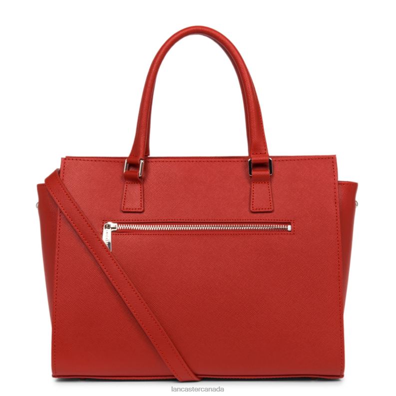 Women Handbag Saffiano Intemporel 4J6H3160 Bag Rouge Lancaster Paris