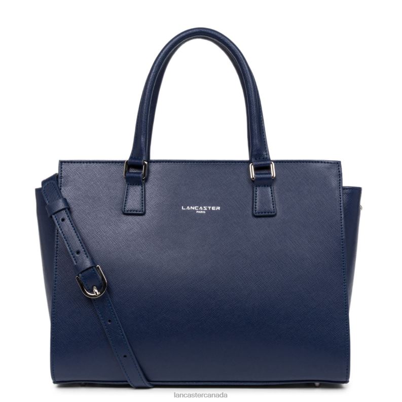Women Handbag Saffiano Intemporel 4J6H3161 Bag Bleu Fonce Lancaster Paris