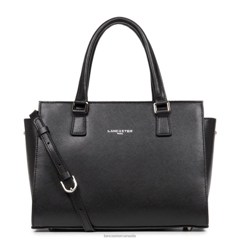 Women Handbag Saffiano Intemporel 4J6H3720 Bag Noir Lancaster Paris