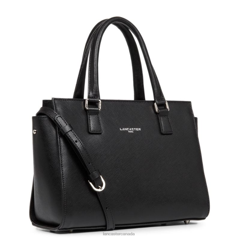 Women Handbag Saffiano Intemporel 4J6H3720 Bag Noir Lancaster Paris