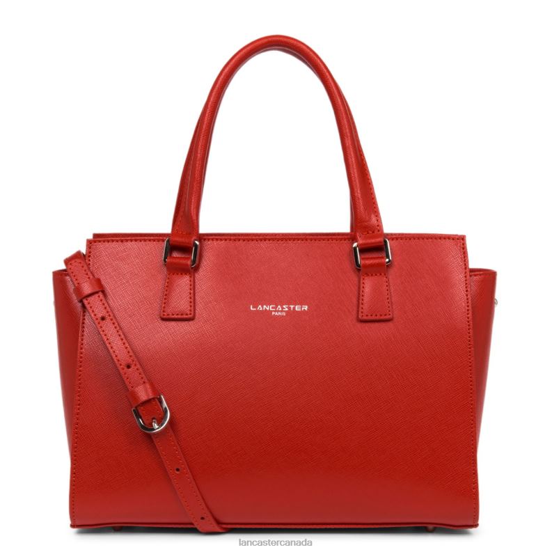 Women Handbag Saffiano Intemporel 4J6H3721 Bag Rouge Lancaster Paris