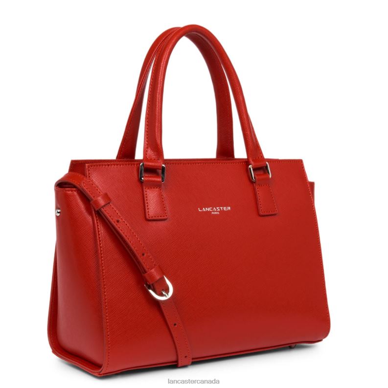Women Handbag Saffiano Intemporel 4J6H3721 Bag Rouge Lancaster Paris