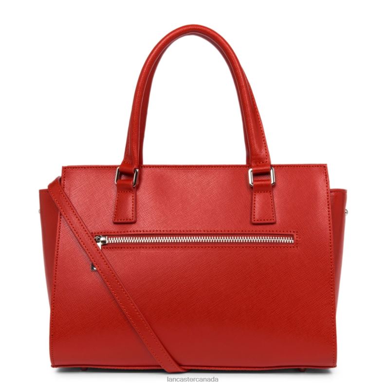 Women Handbag Saffiano Intemporel 4J6H3721 Bag Rouge Lancaster Paris