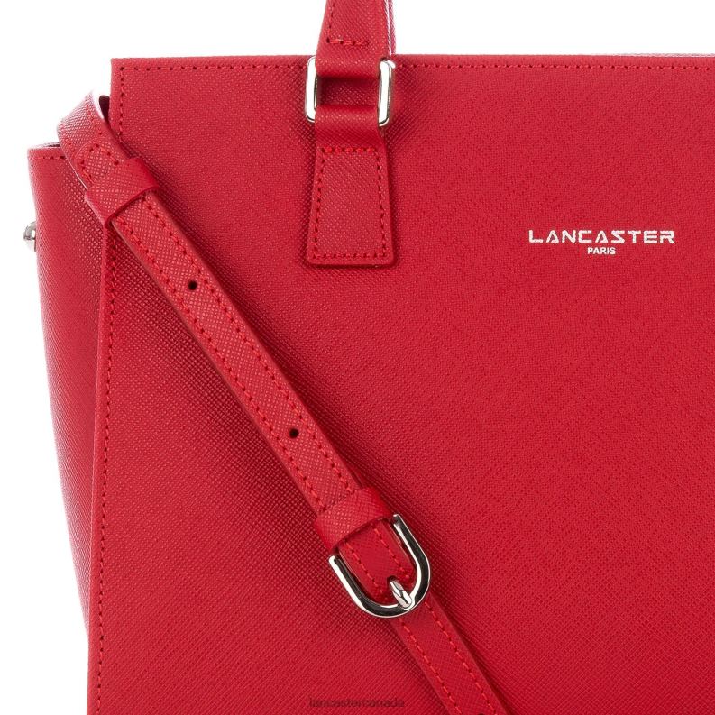 Women Handbag Saffiano Intemporel 4J6H3721 Bag Rouge Lancaster Paris