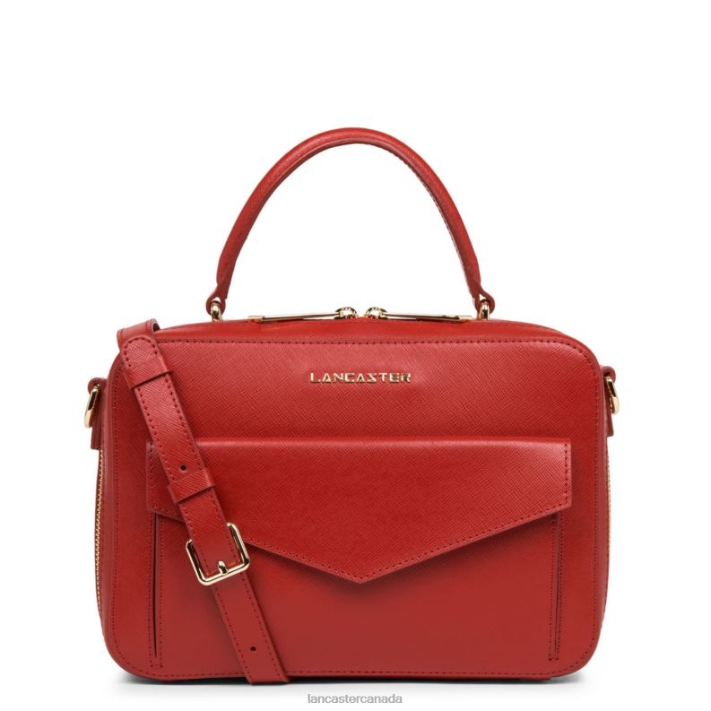 Women Handbag Saffiano Signature 4J6H3451 Bag Rouge Lancaster Paris