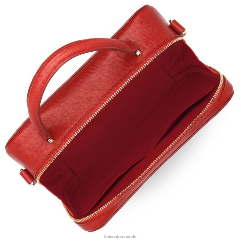 Women Handbag Saffiano Signature 4J6H3451 Bag Rouge Lancaster Paris