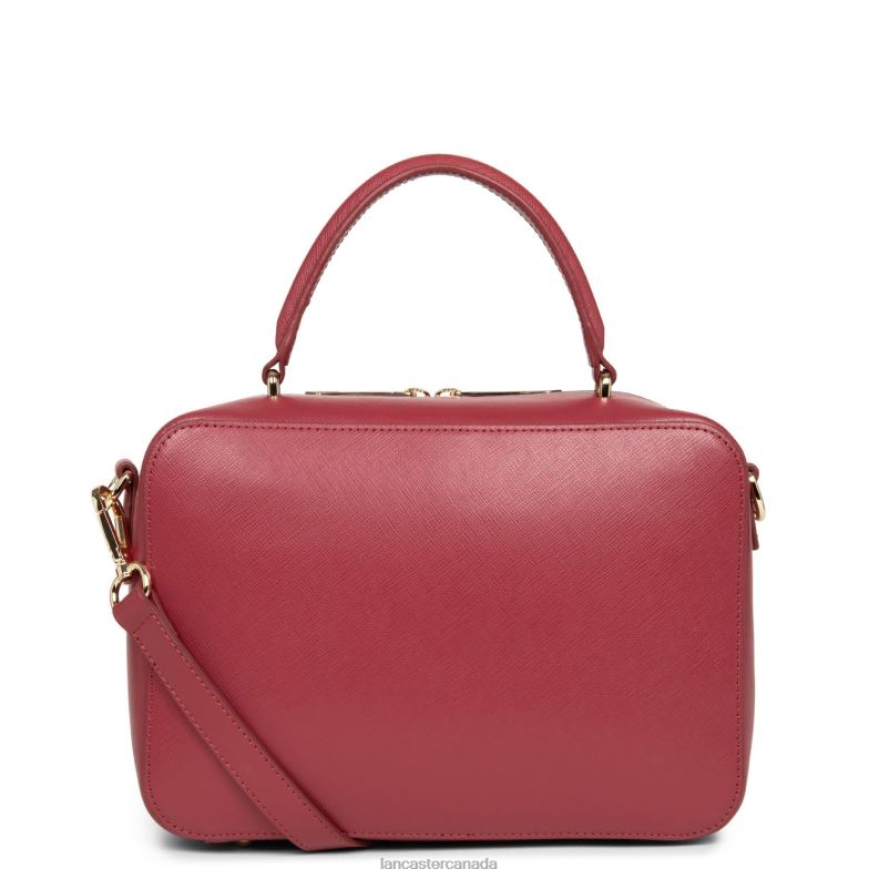 Women Handbag Saffiano Signature 4J6H3455 Bag Framboise Lancaster Paris