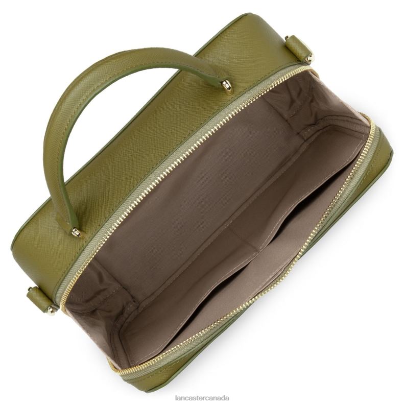 Women Handbag Saffiano Signature 4J6H3456 Bag Kaki Lancaster Paris