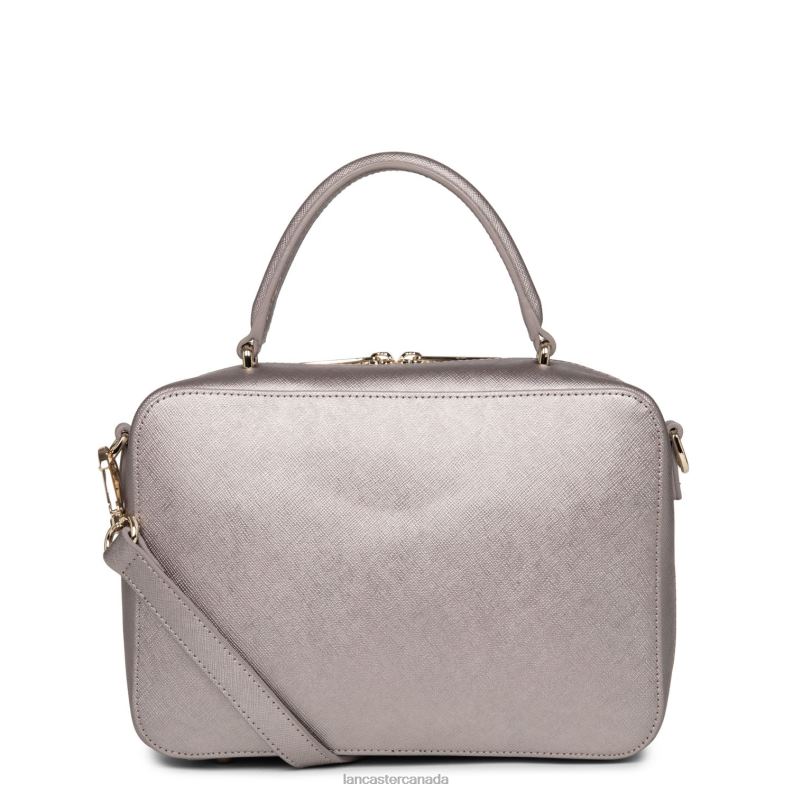 Women Handbag Saffiano Signature 4J6H3458 Bag Or Rose Lancaster Paris