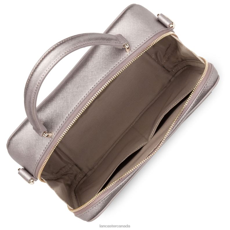 Women Handbag Saffiano Signature 4J6H3458 Bag Or Rose Lancaster Paris