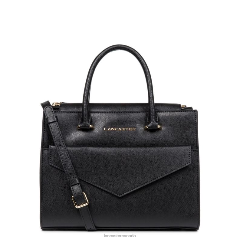 Women Handbag Saffiano Signature New 4J6H3177 Bag Noir Lancaster Paris