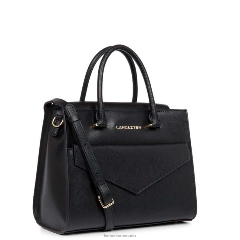 Women Handbag Saffiano Signature New 4J6H3177 Bag Noir Lancaster Paris