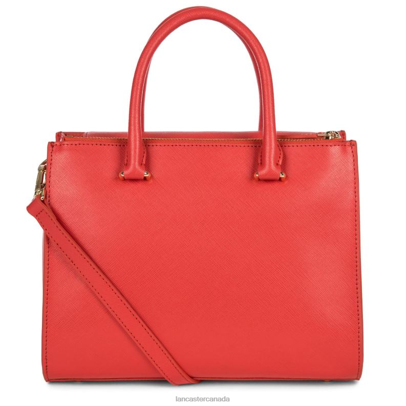 Women Handbag Saffiano Signature New 4J6H3182 Bag Pasteque Lancaster Paris