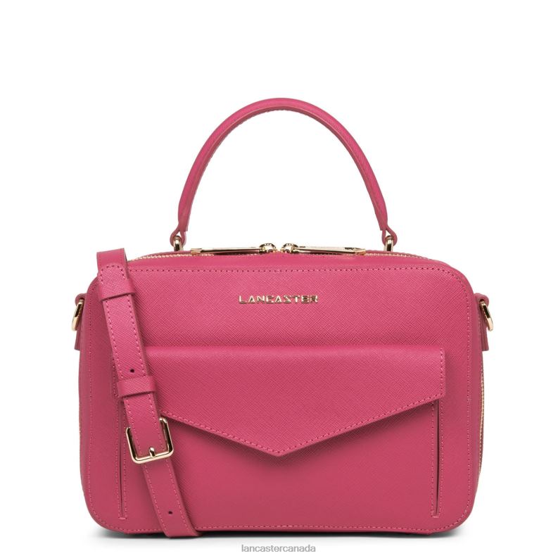 Women Handbag Saffiano Signature New 4J6H3446 Bag Fuxia Lancaster Paris