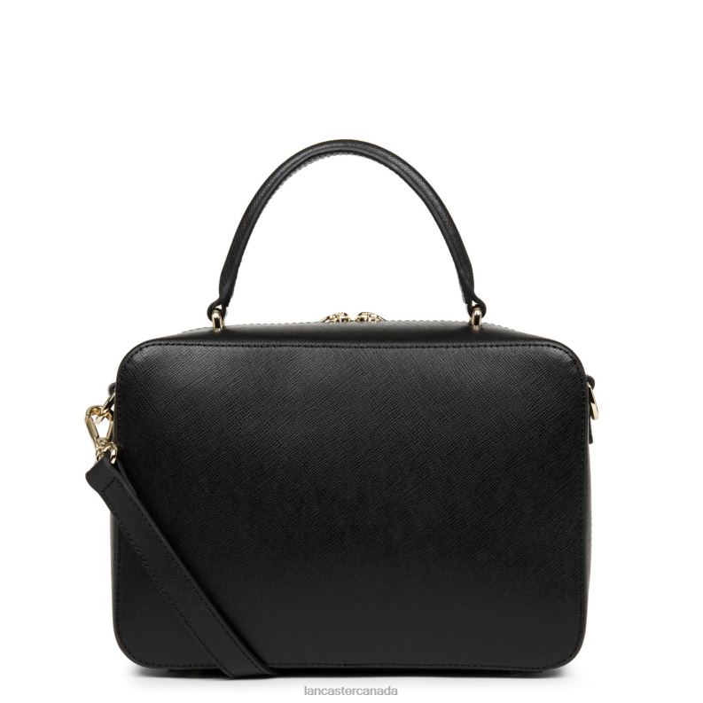 Women Handbag Saffiano Signature New 4J6H3448 Bag Noir Lancaster Paris