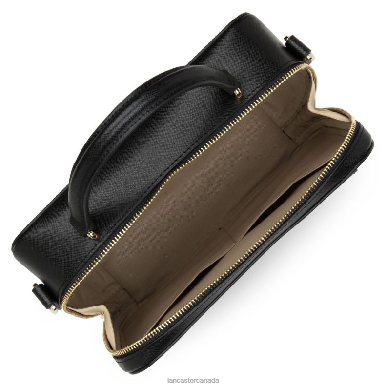 Women Handbag Saffiano Signature New 4J6H3448 Bag Noir Lancaster Paris