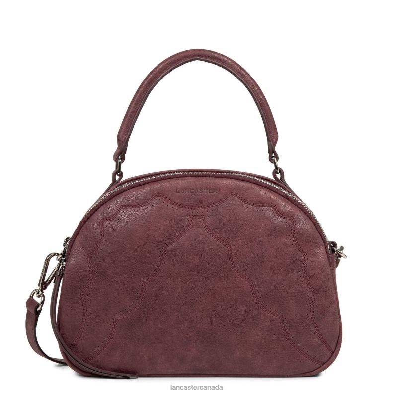 Women Handbag Santa Fe 4J6H3392 Bag Bordeaux Lancaster Paris