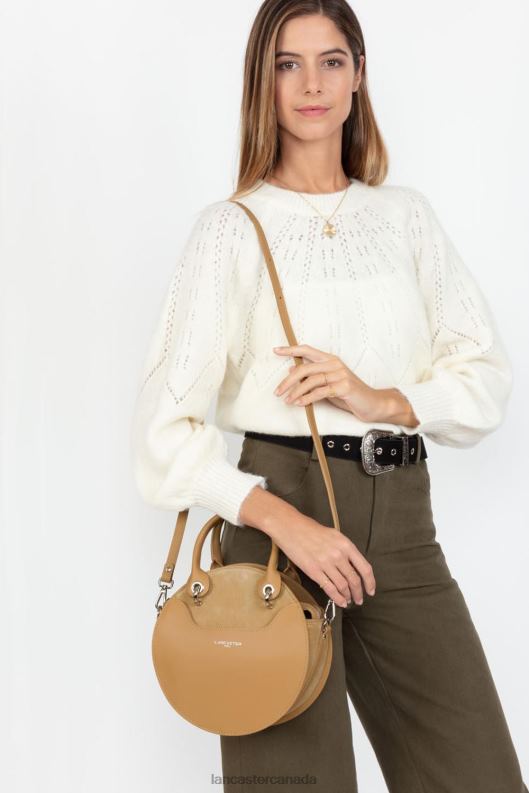 Women Handbag Smooth Lune 4J6H3506 Bag Naturel Lancaster Paris