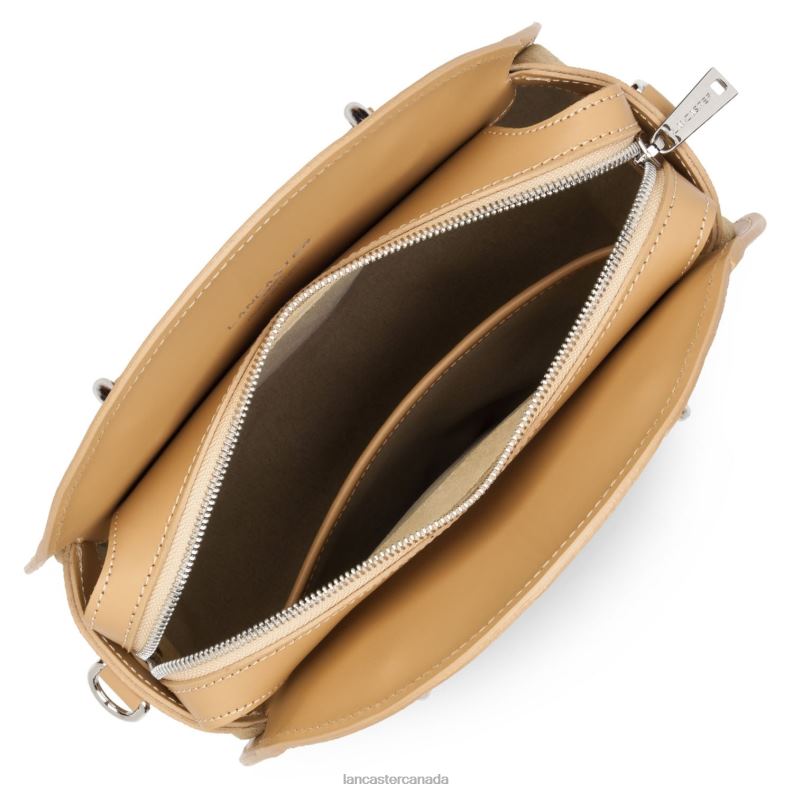 Women Handbag Smooth Lune 4J6H3506 Bag Naturel Lancaster Paris