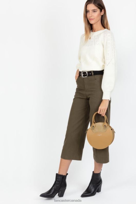 Women Handbag Smooth Lune 4J6H3506 Bag Naturel Lancaster Paris