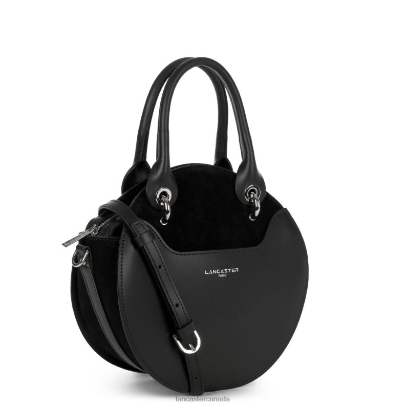 Women Handbag Smooth Lune 4J6H3507 Bag Noir Lancaster Paris