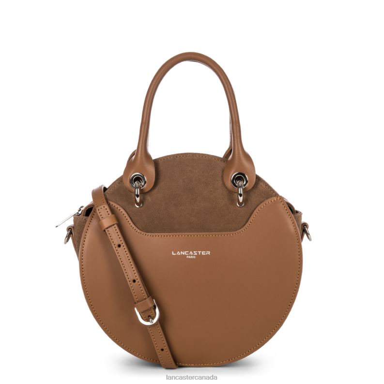 Women Handbag Smooth Lune 4J6H3508 Bag Camel Lancaster Paris