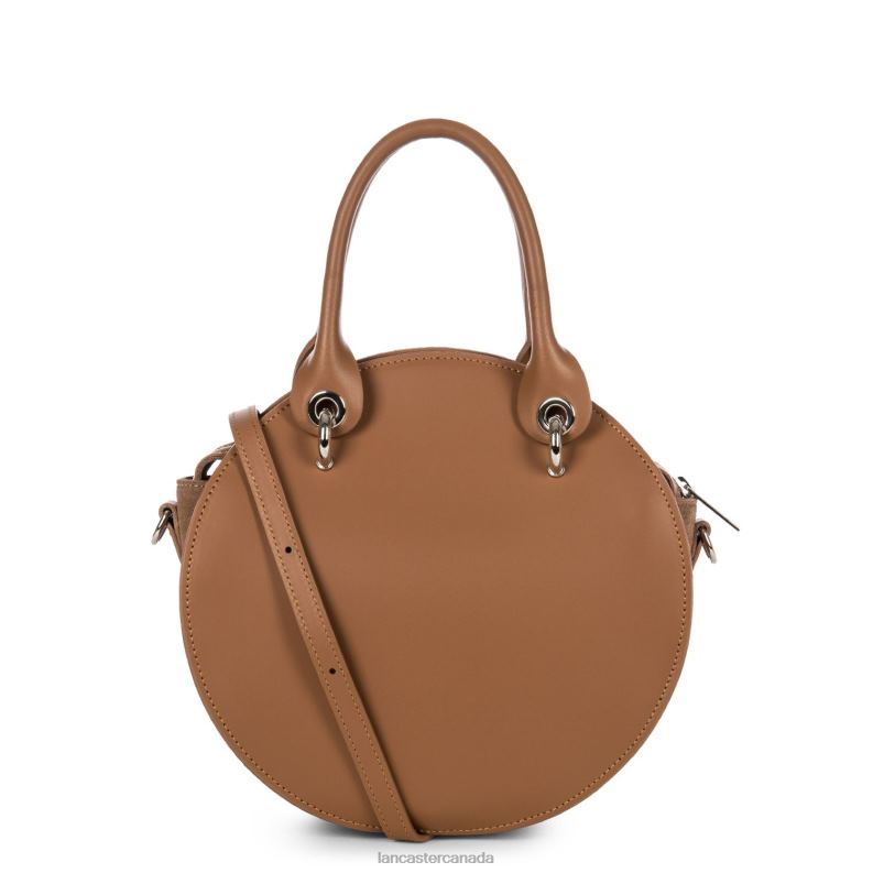 Women Handbag Smooth Lune 4J6H3508 Bag Camel Lancaster Paris