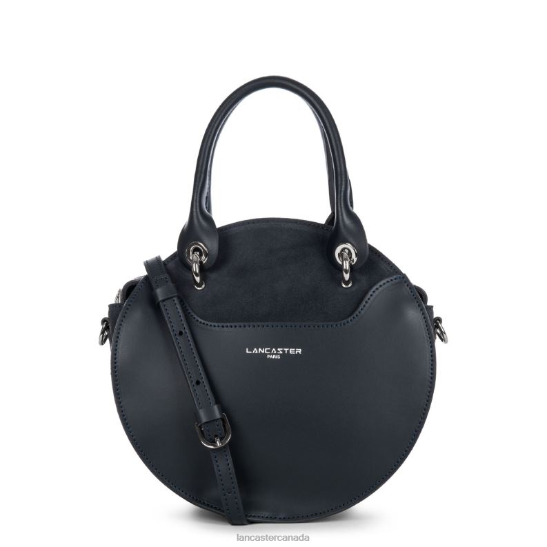 Women Handbag Smooth Lune 4J6H3509 Bag Bleu Fonce Lancaster Paris