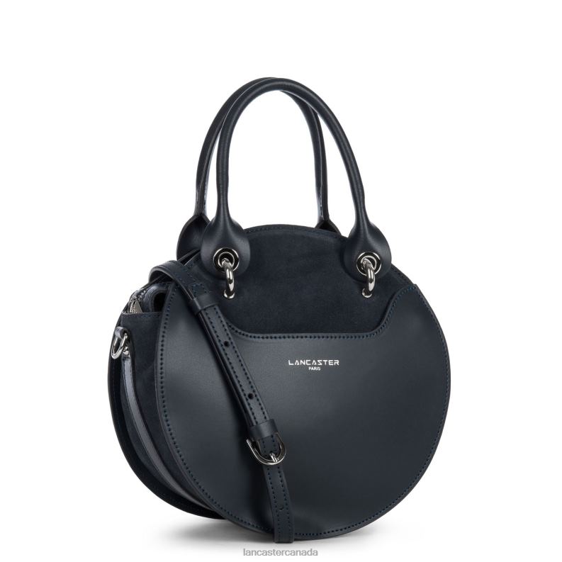 Women Handbag Smooth Lune 4J6H3509 Bag Bleu Fonce Lancaster Paris