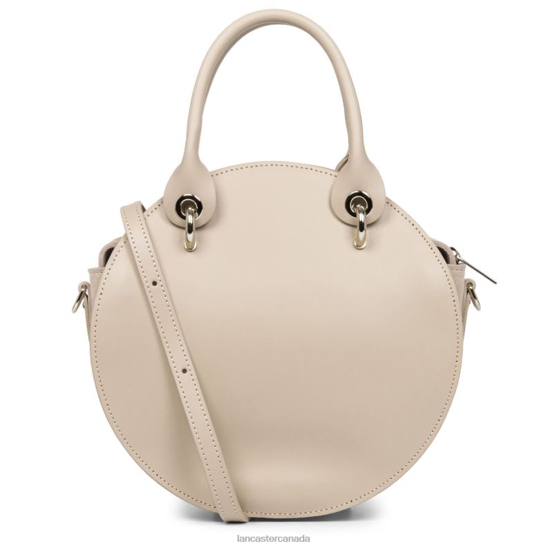 Women Handbag Smooth Lune 4J6H3511 Bag Galet Rose Lancaster Paris