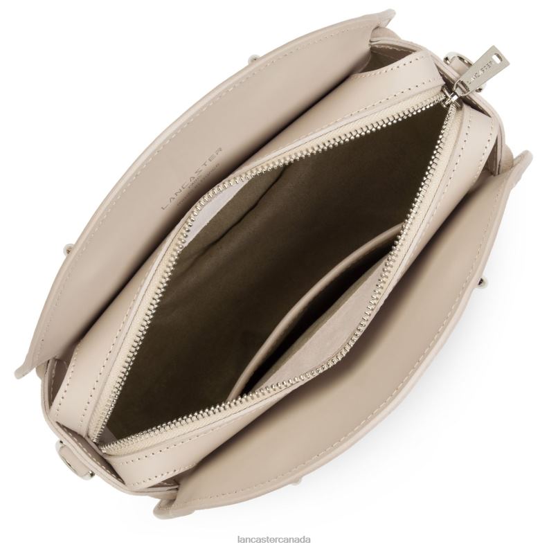 Women Handbag Smooth Lune 4J6H3511 Bag Galet Rose Lancaster Paris