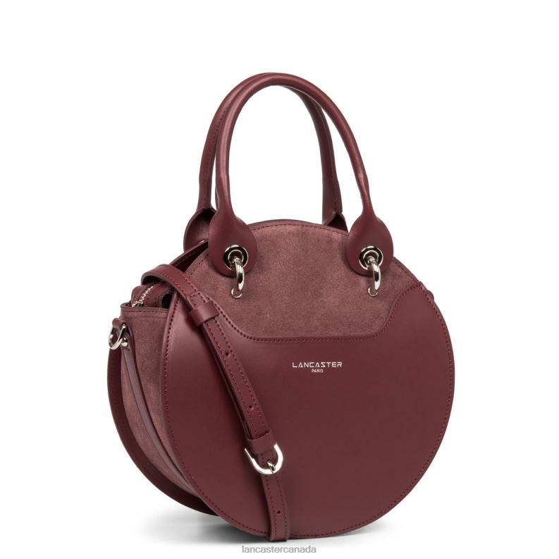 Women Handbag Smooth Lune 4J6H3512 Bag Betterave Lancaster Paris