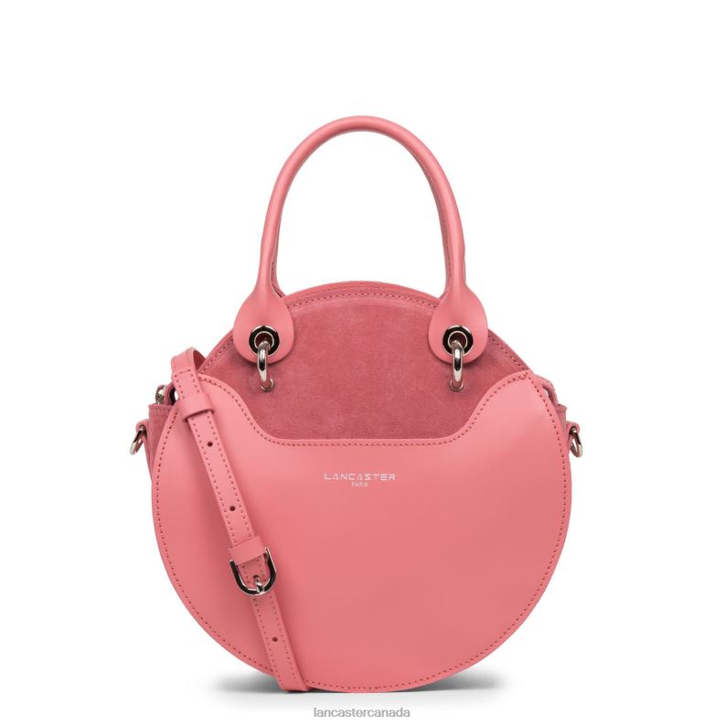 Women Handbag Smooth Lune 4J6H3514 Bag Rose Blush Lancaster Paris