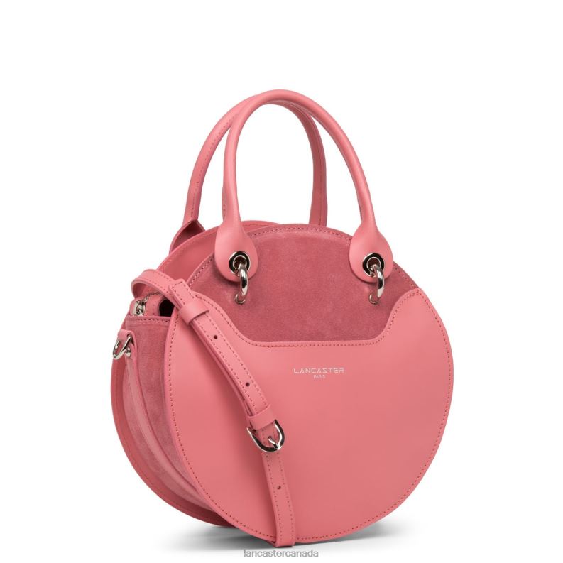 Women Handbag Smooth Lune 4J6H3514 Bag Rose Blush Lancaster Paris