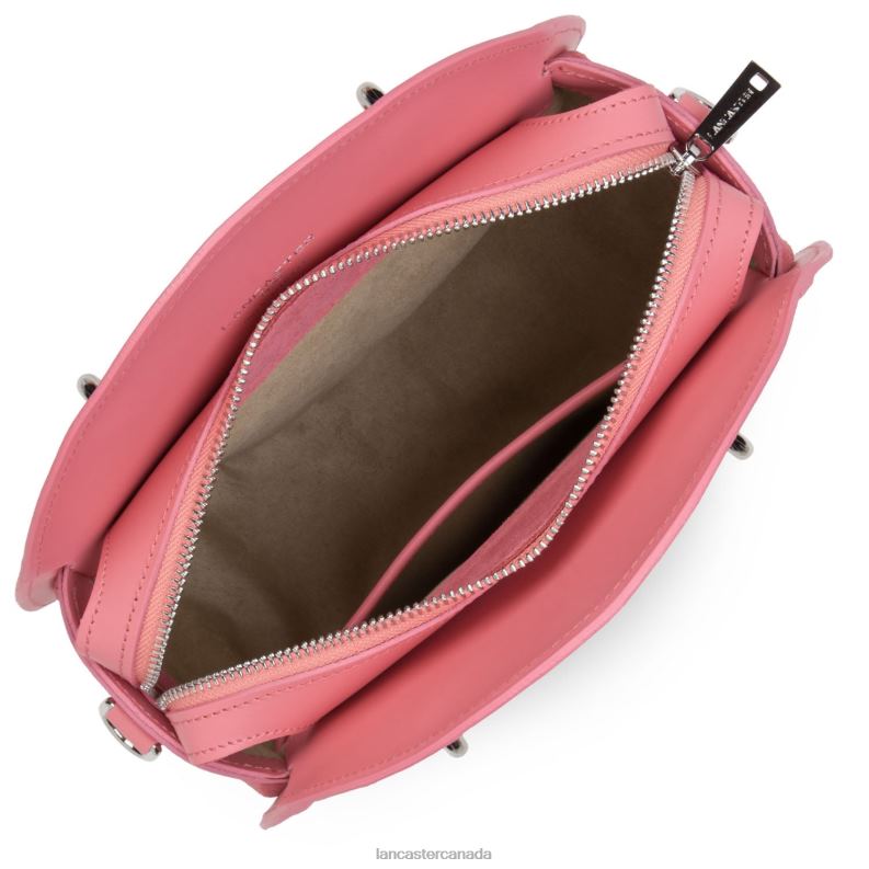 Women Handbag Smooth Lune 4J6H3514 Bag Rose Blush Lancaster Paris