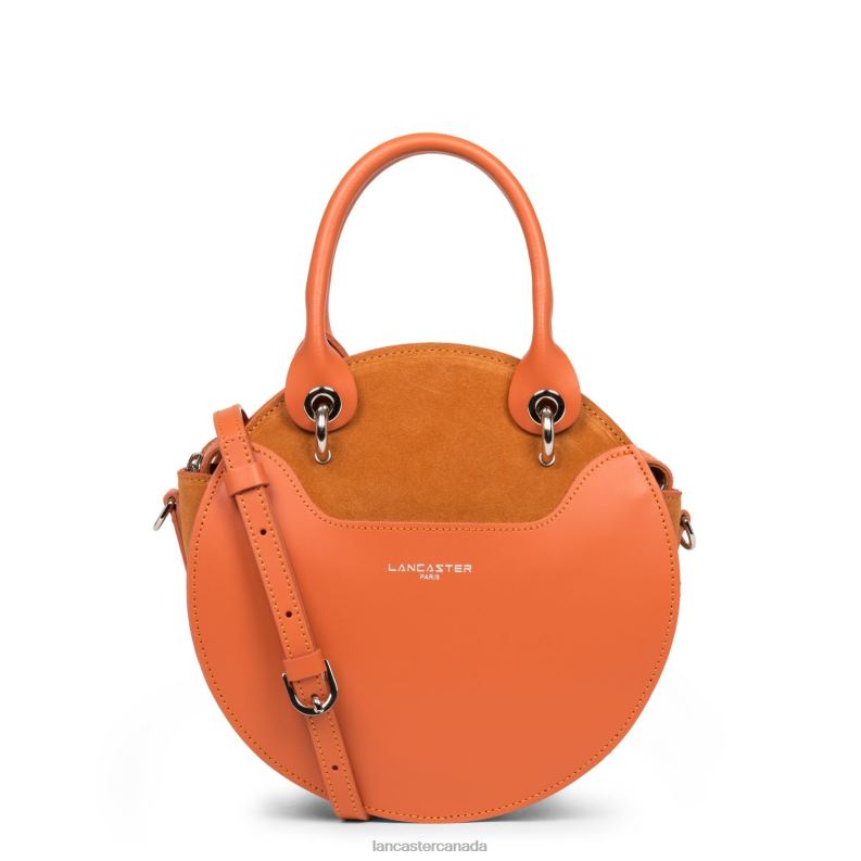 Women Handbag Smooth Lune 4J6H3515 Bag Orange Lancaster Paris