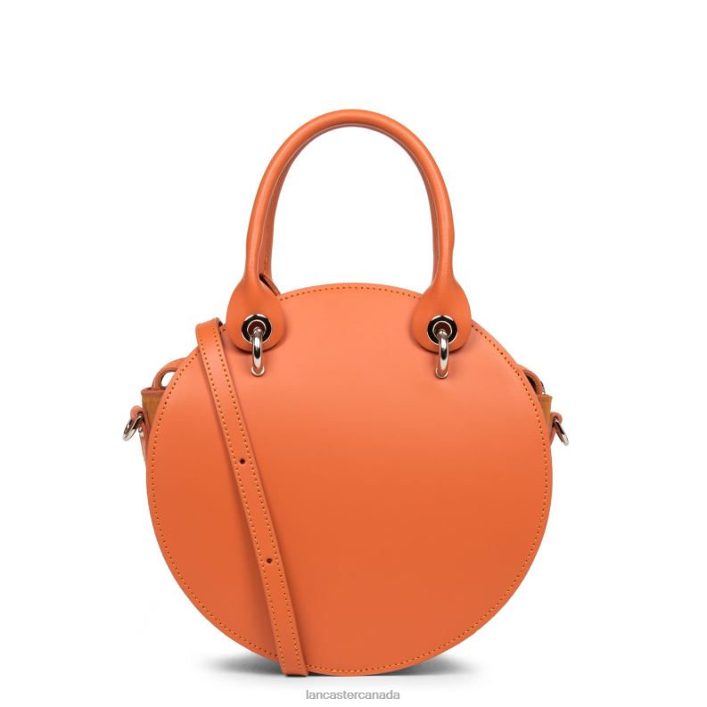 Women Handbag Smooth Lune 4J6H3515 Bag Orange Lancaster Paris