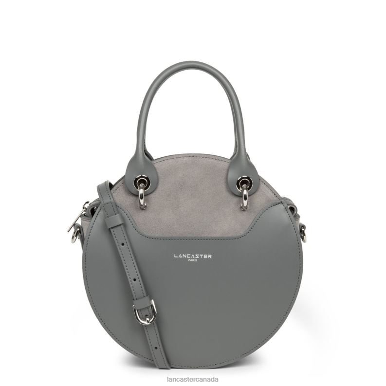 Women Handbag Smooth Lune 4J6H3516 Bag Gris Lancaster Paris