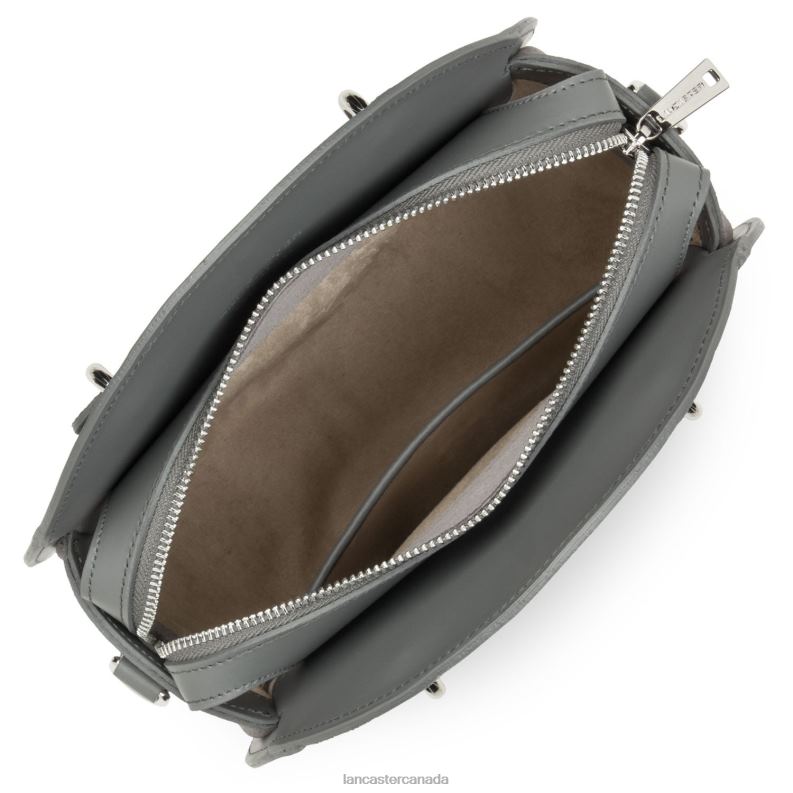 Women Handbag Smooth Lune 4J6H3516 Bag Gris Lancaster Paris