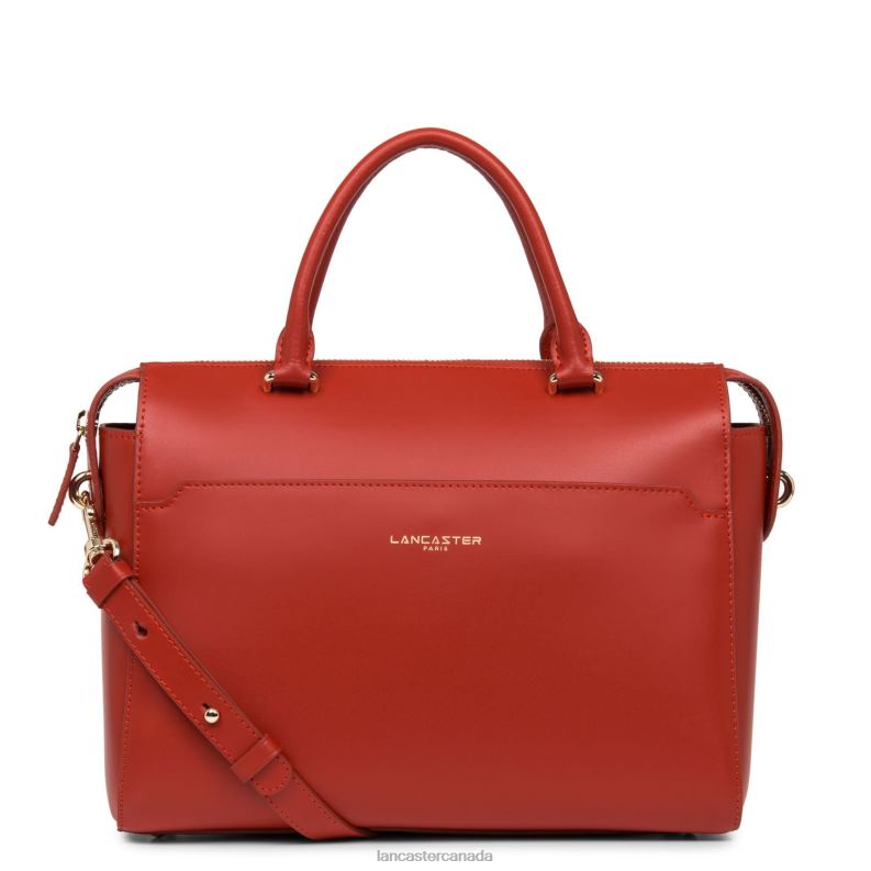 Women Handbag Smooth Or Lightweight 4J6H3077 Bag Rouge Lancaster Paris
