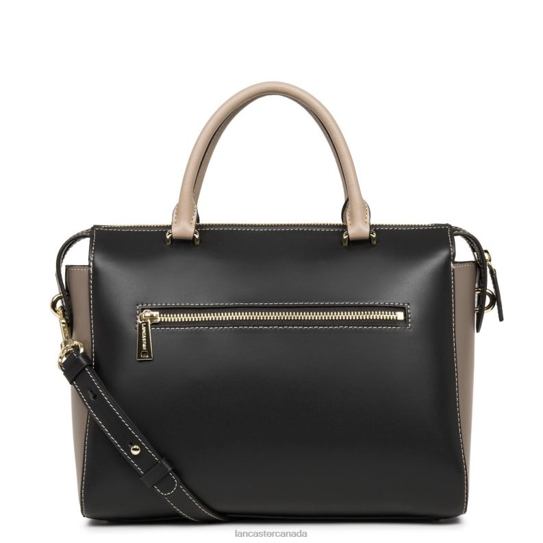 Women Handbag Smooth Or Lightweight 4J6H3079 Bag Noir-Taupe-Nude Fonce Lancaster Paris