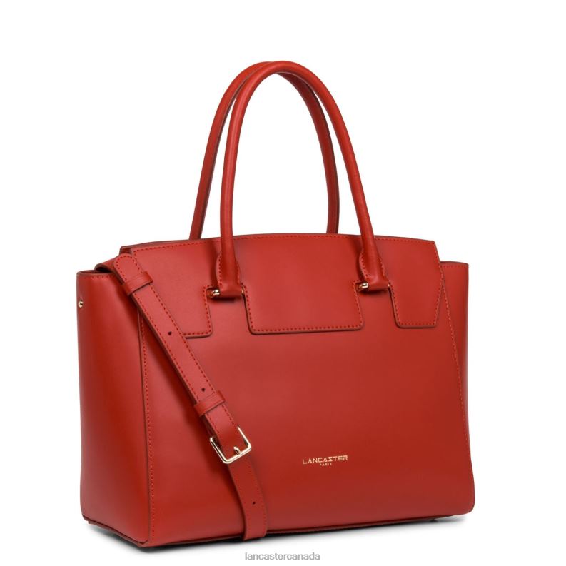 Women Handbag Smooth Or Lightweight 4J6H3083 Bag Rouge Lancaster Paris
